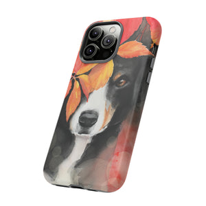 Watercolor Dog - Protective Phone Case