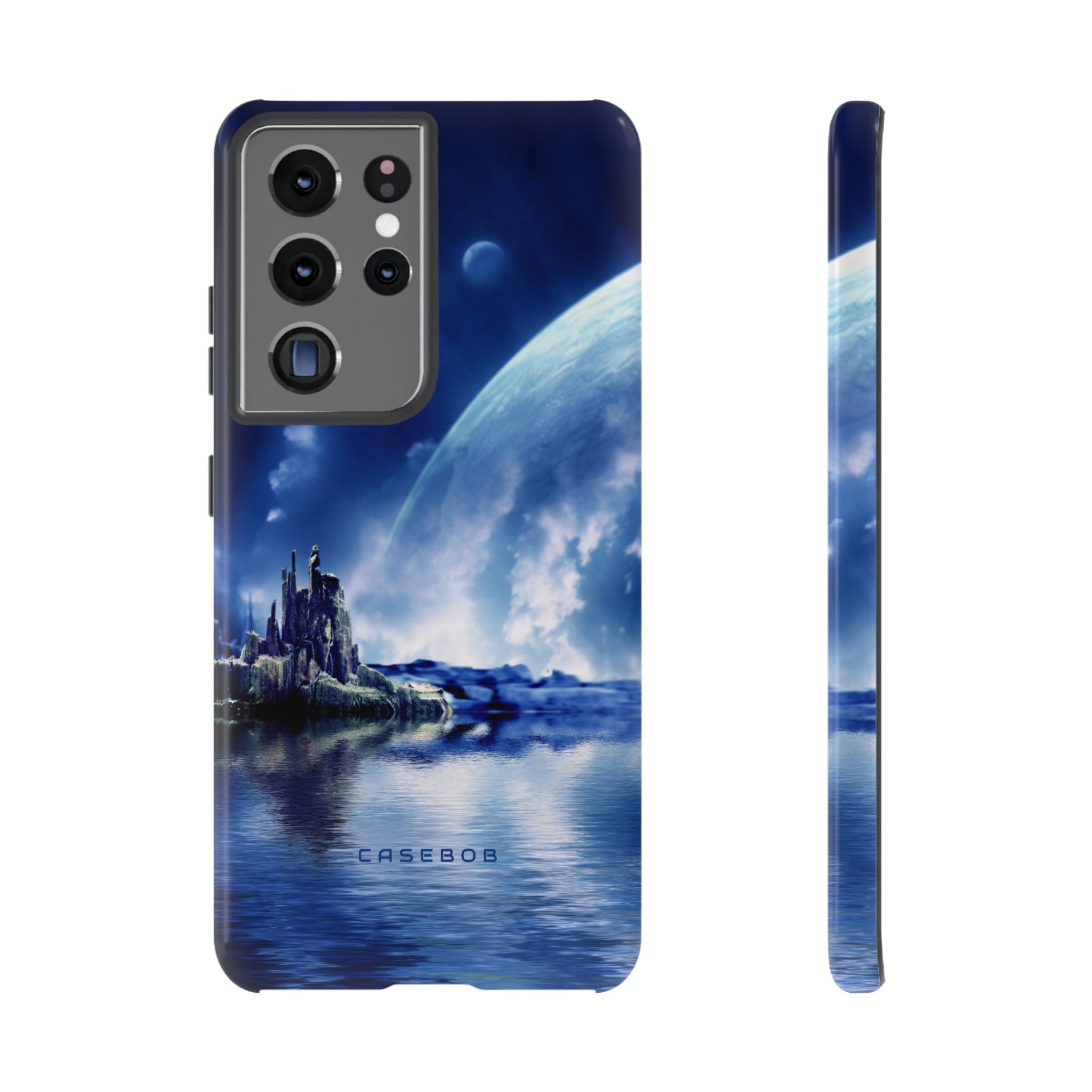 Landscape in fantasy planet - Protective Phone Case