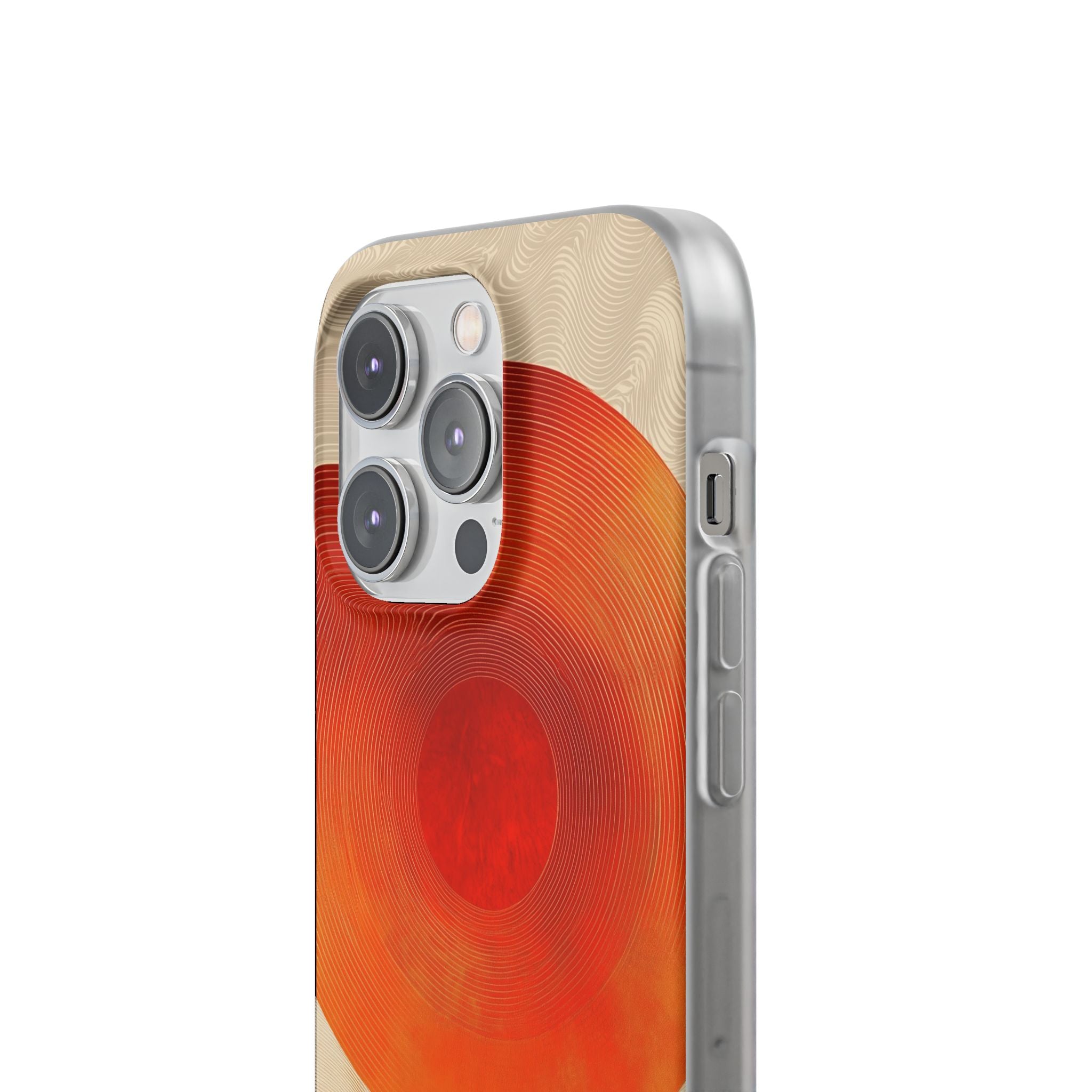 Sunburst Swirl iPhone 14 Pro Case - Soft