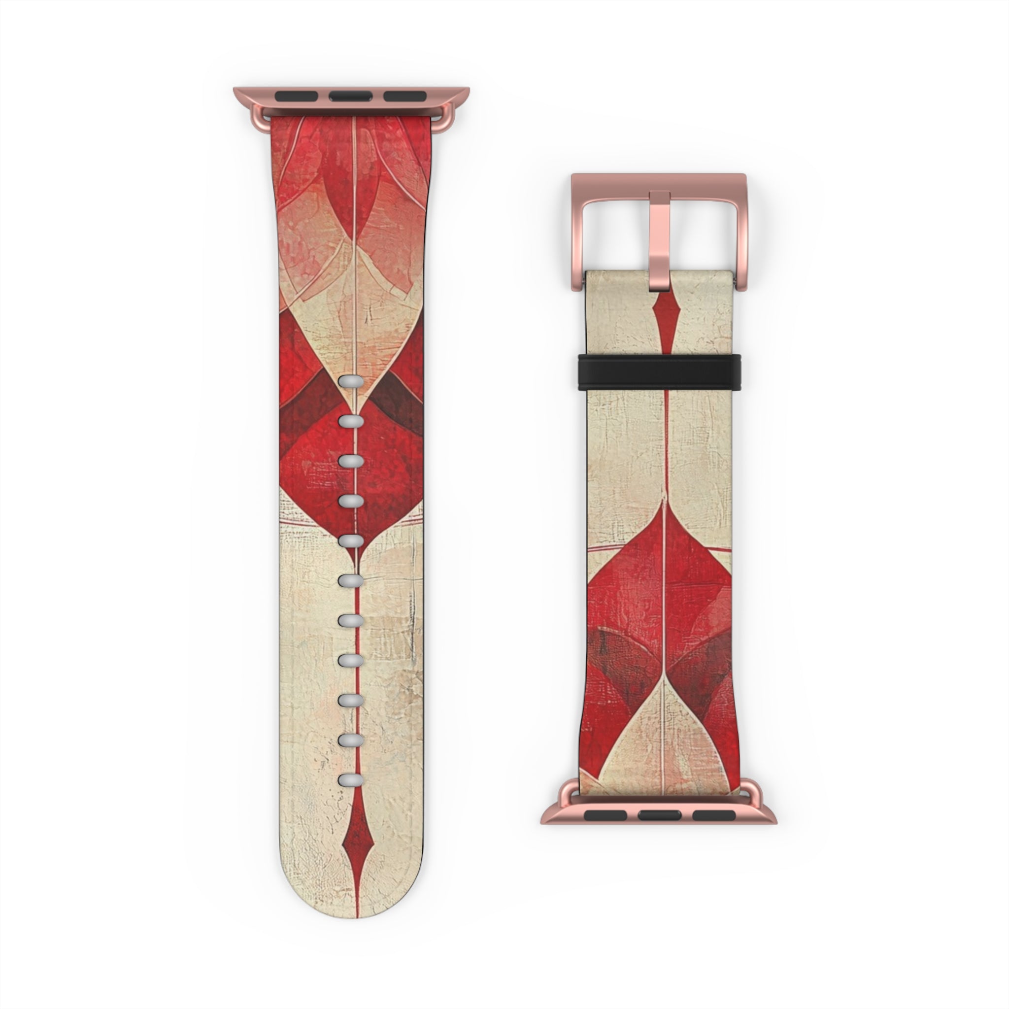 Crimson Bloom - Watch Band