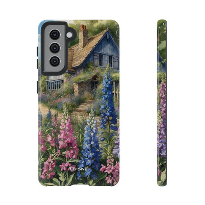 Cottage Surrounded Blossoms - Samsung Case