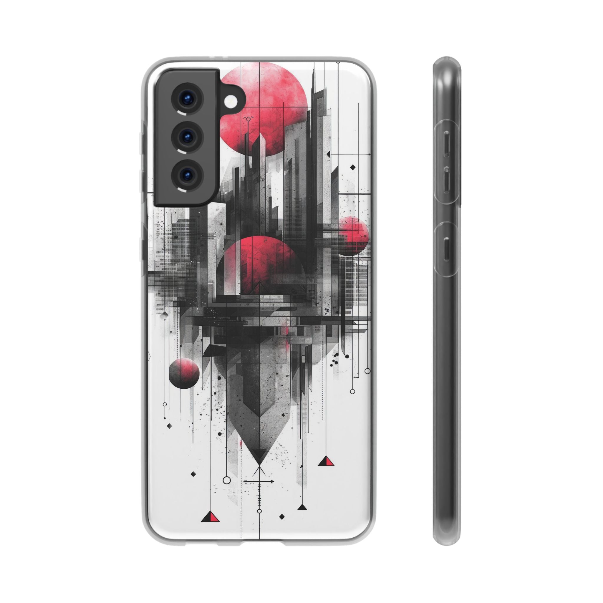 Cyber Gridscape | Flexible Phone Case for Samsung Galaxy