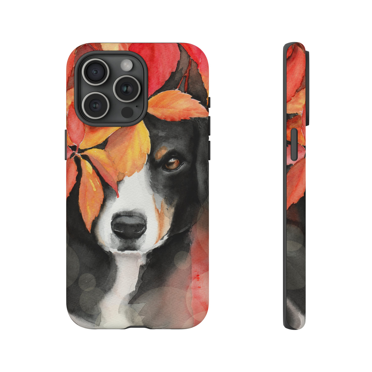 Watercolor Dog - Protective Phone Case