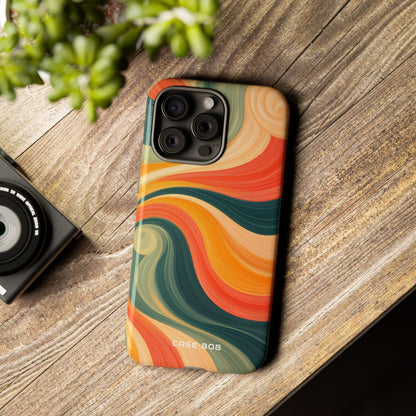 Swirling Ember iPhone 15 Pro Max Case - Tough