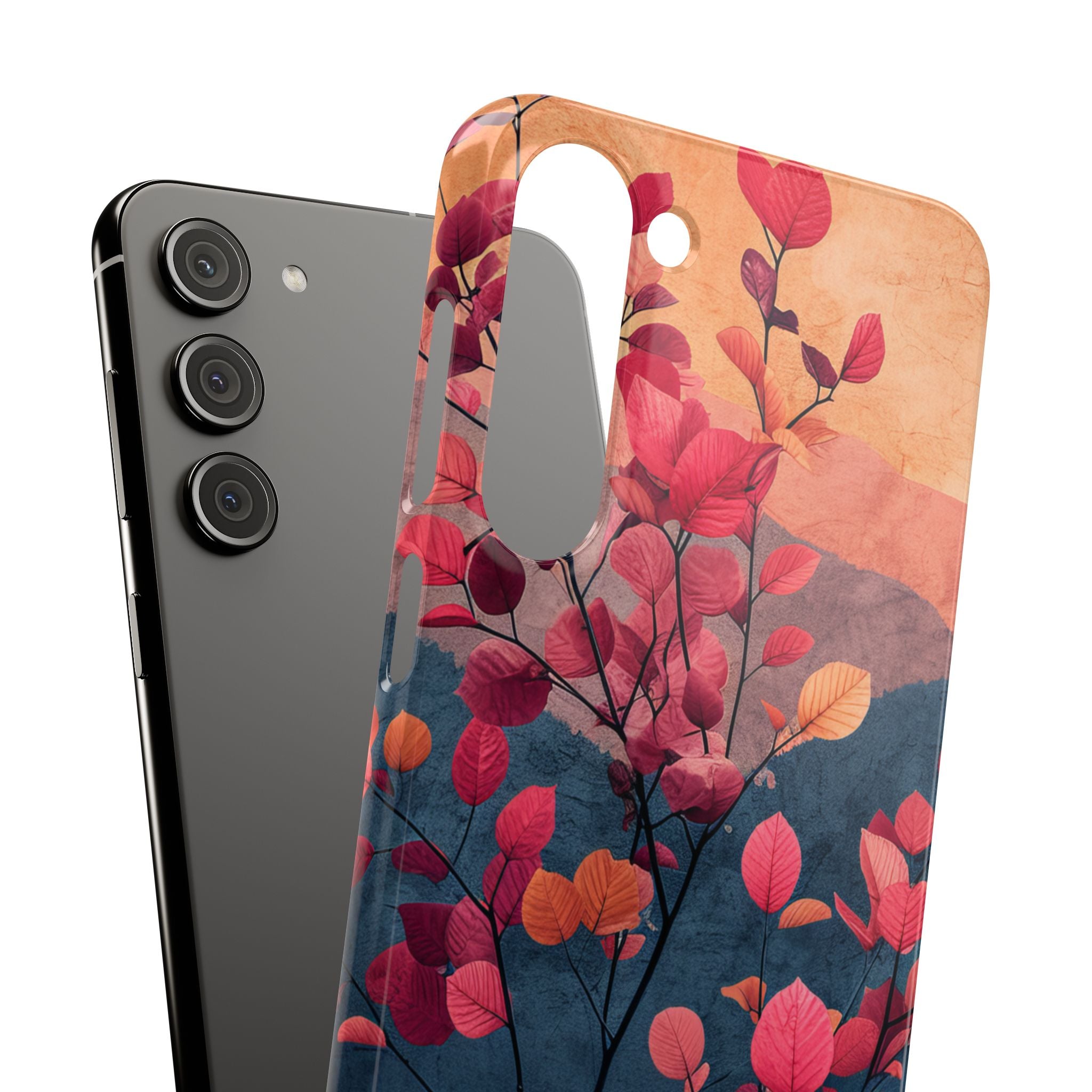 Autumn Tree Harmony - Slim Samsung S23 Phone Case