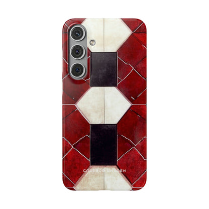 Gothic Hexagon Symmetry Samsung S24 - Slim Phone Case