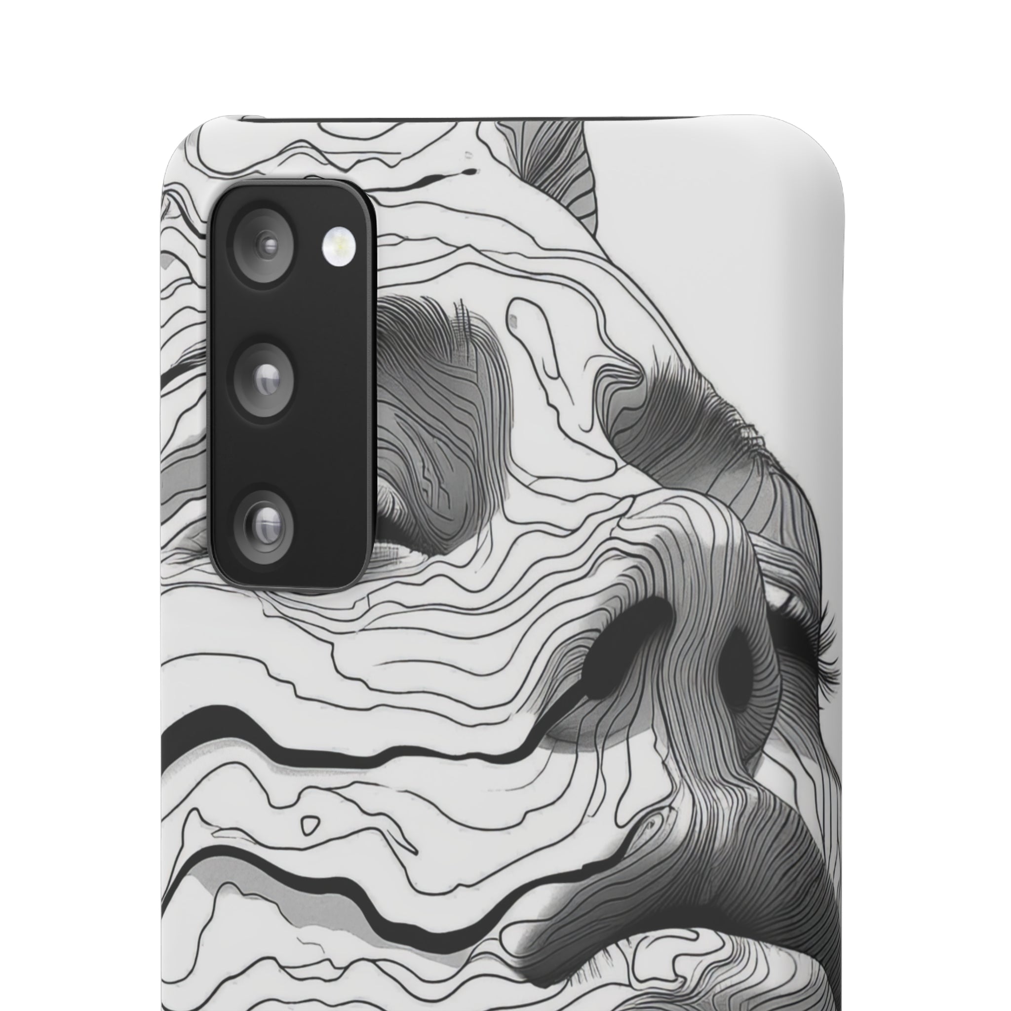 Topographic Serenity | Slim Phone Case for Samsung