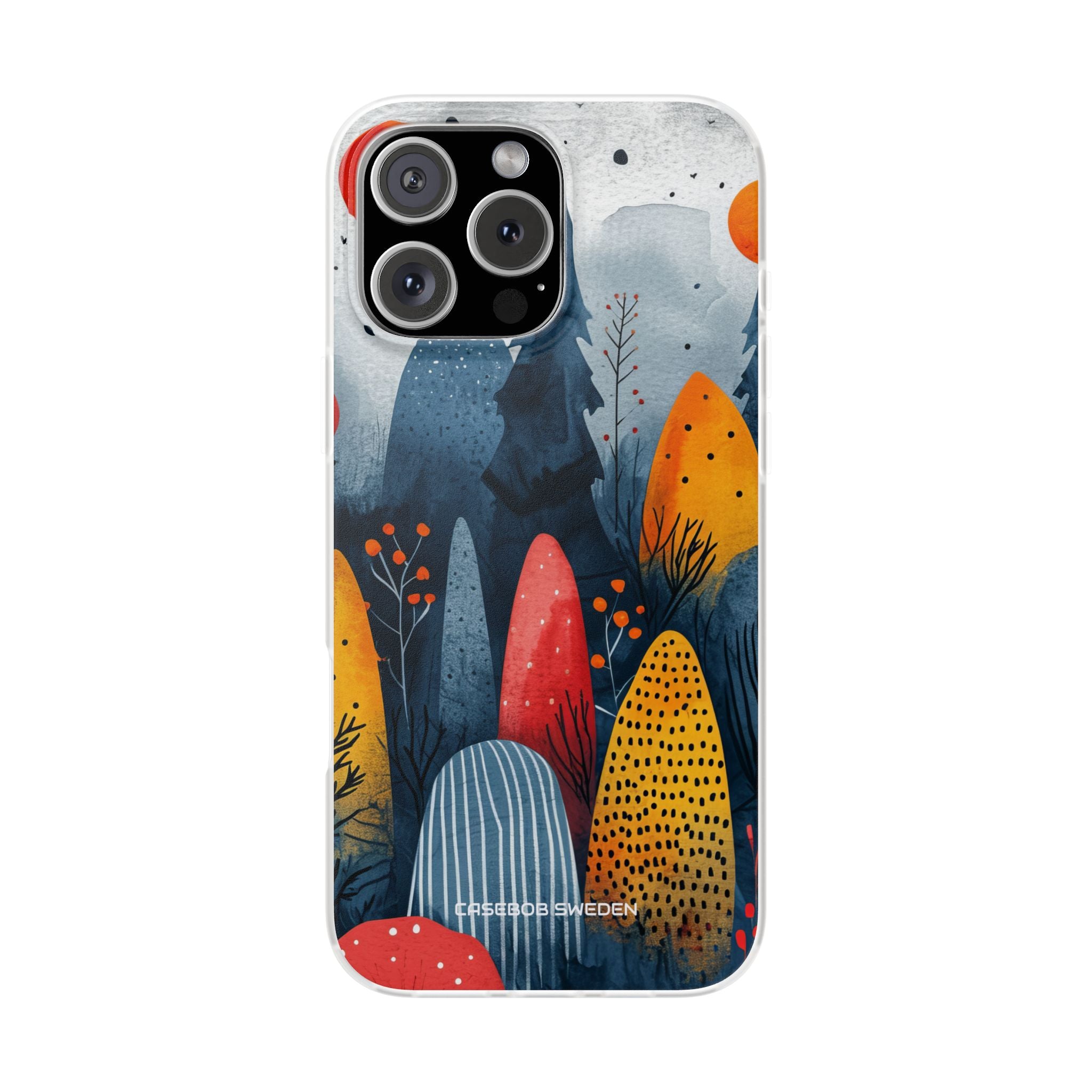 Whimsical Nature - Flexi iPhone 16 Phone Case