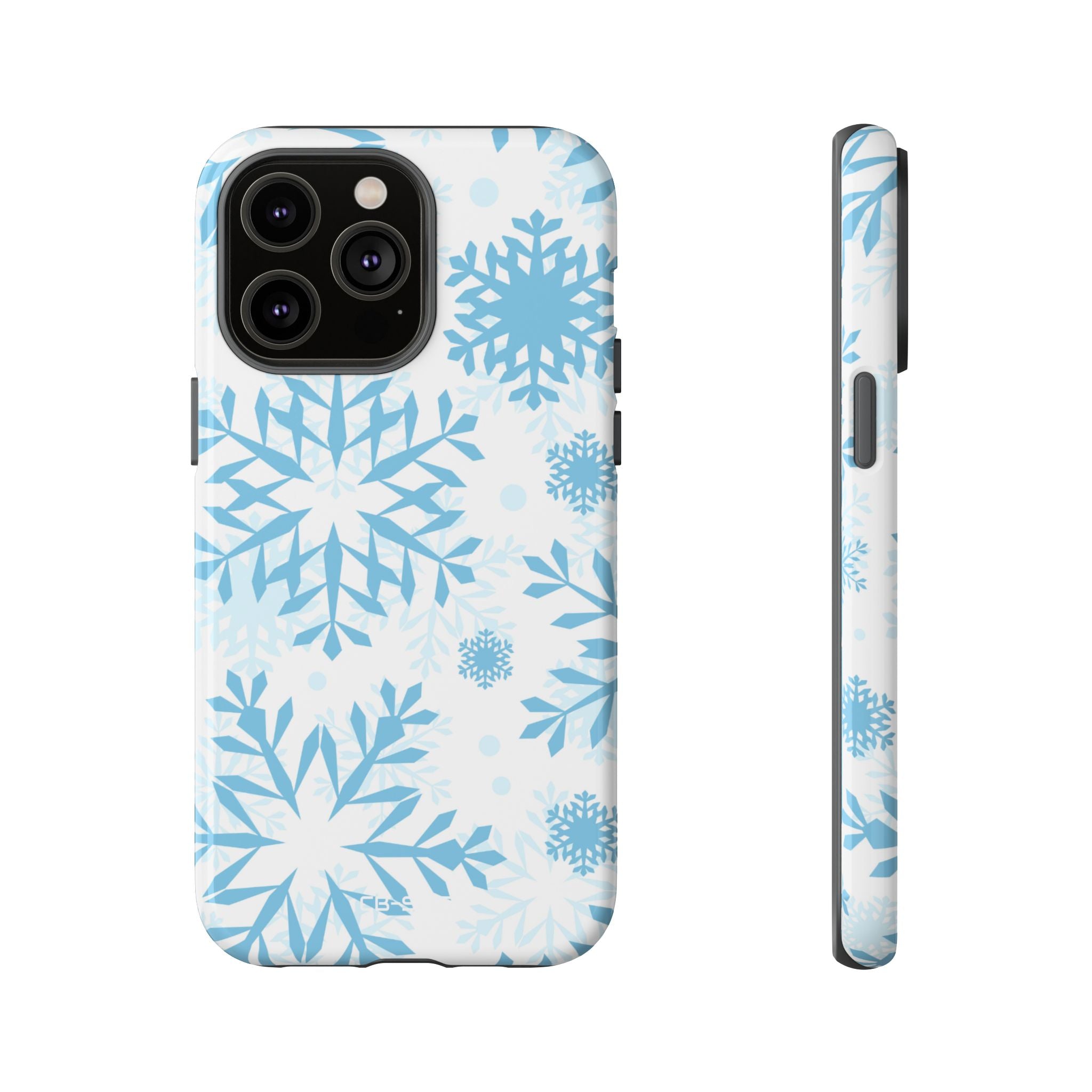 Winter Snowflake Symphony - iPhone Case