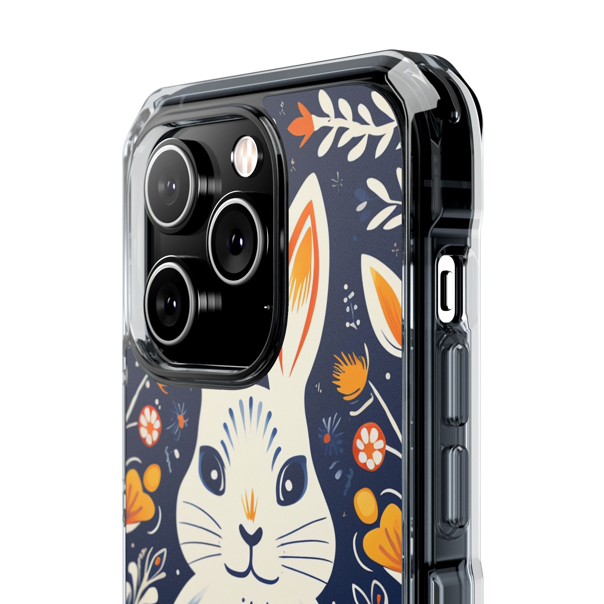 Floral Rabbit Joy iPhone Case - Impact