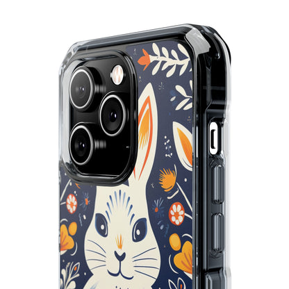 Floral Rabbit Joy iPhone Case - Impact
