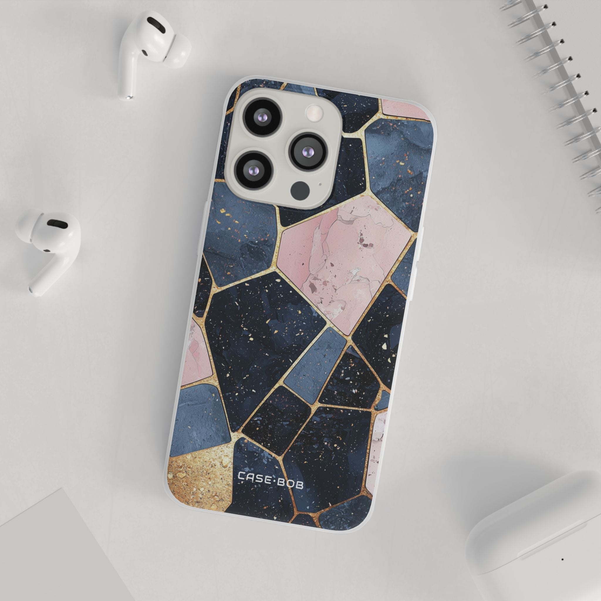 Golden Mosaic iPhone 13 Pro - Soft