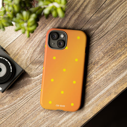 Sunset Dots Radiance - iPhone Case