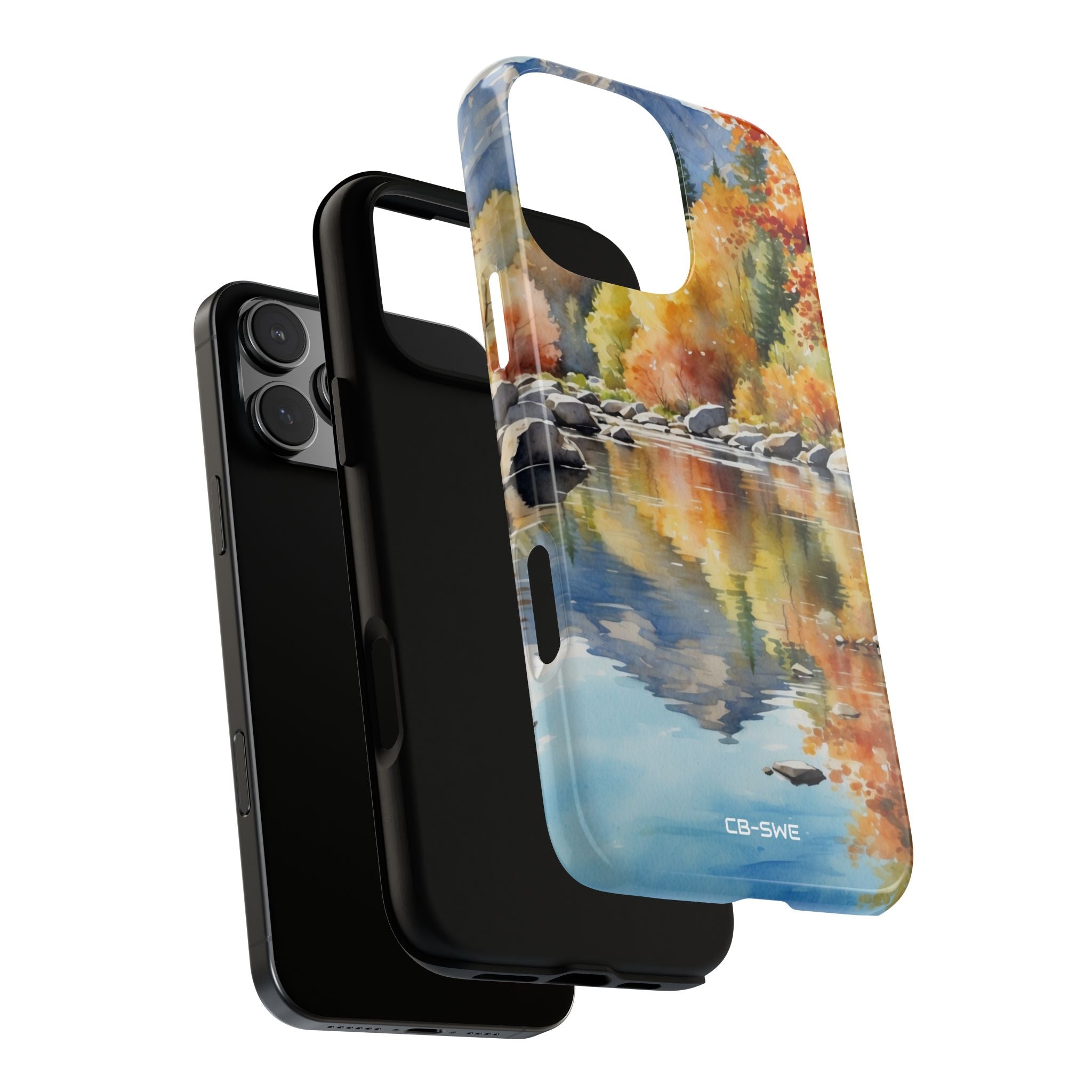 Autumn Leaves Reflect - iPhone Case