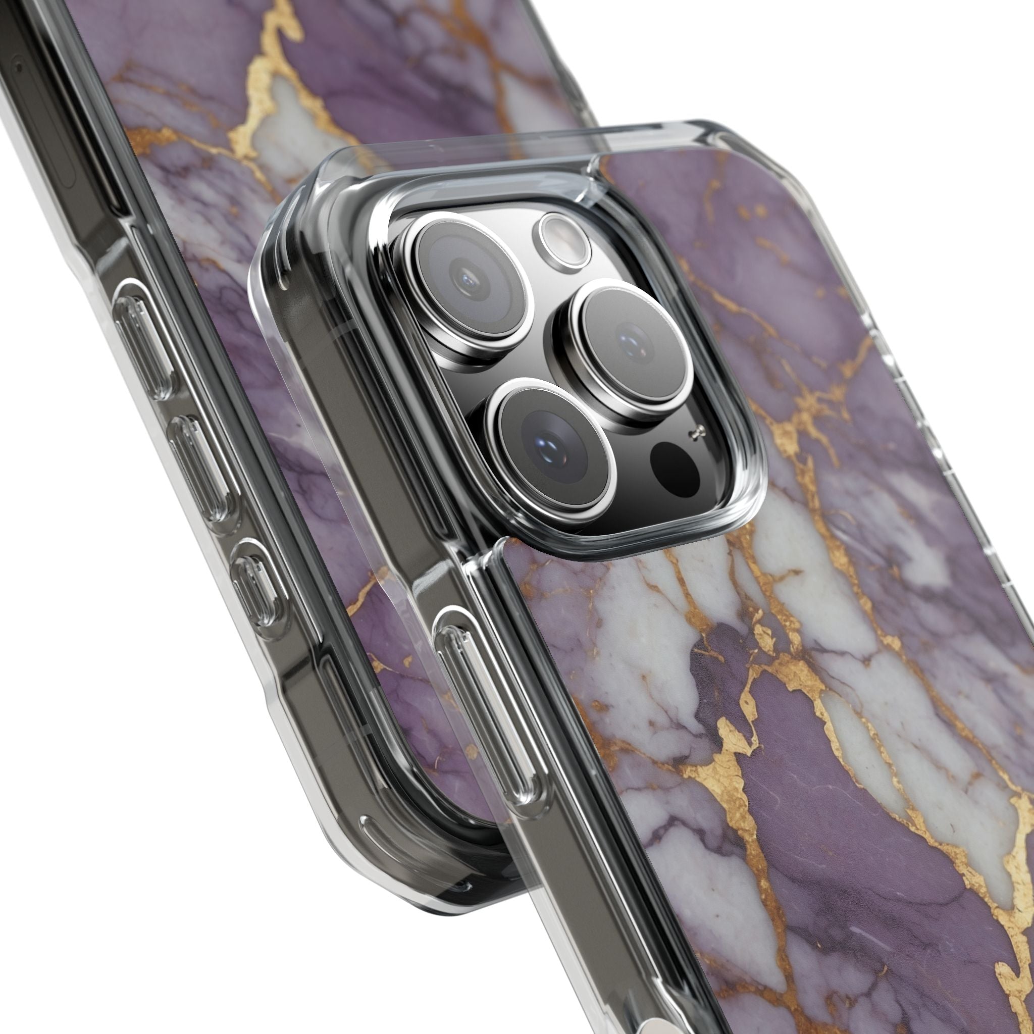 Lavender Veins Flow iPhone Case - Impact