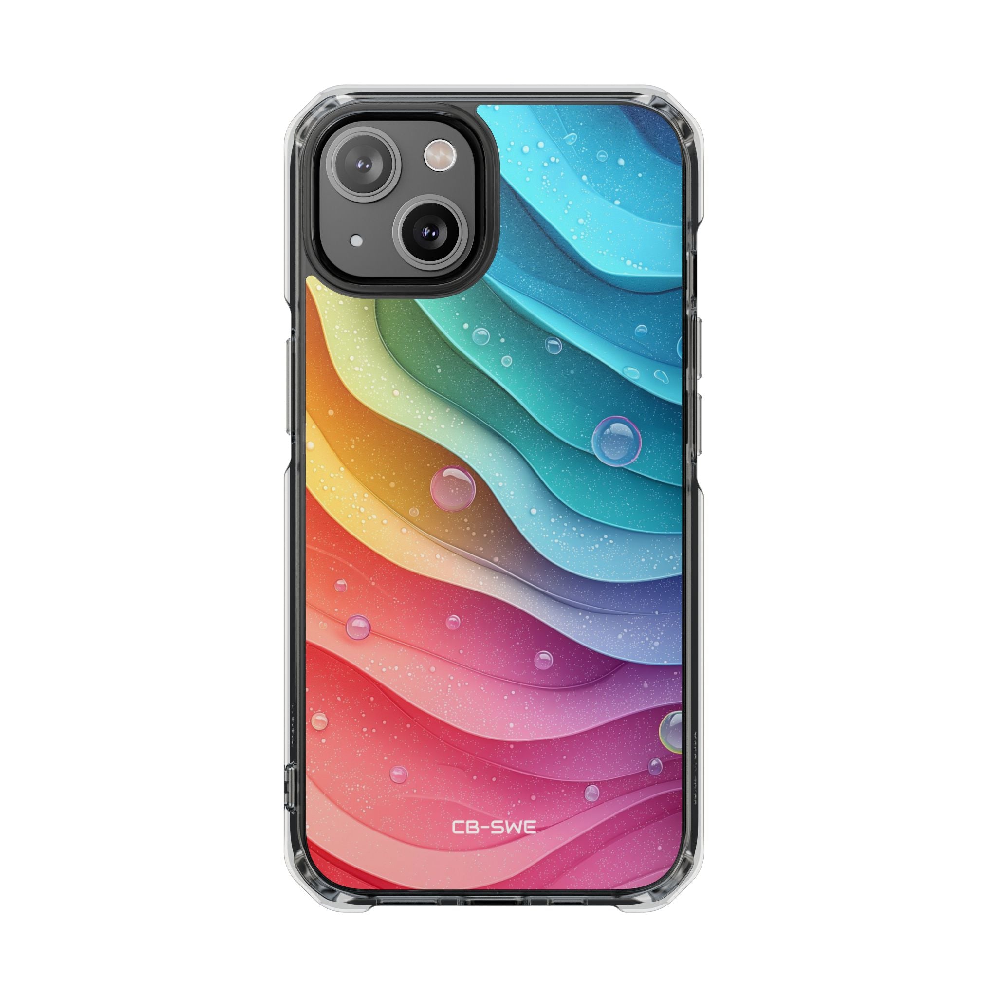 Waves Dance Playfully iPhone Case - Impact