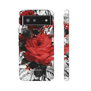 Cheruse Gothic Flower - Protective Phone Case