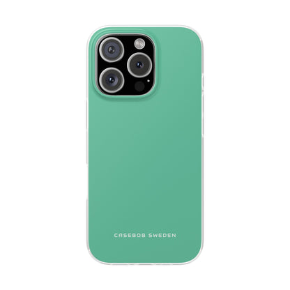 Medium Aquamarine iPhone 16 - Flexi Phone Case