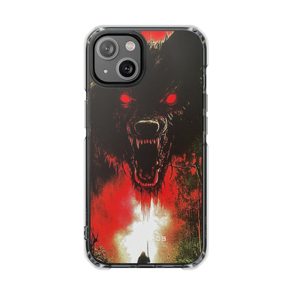 Crimson Wolf iPhone 14 Case - Impact