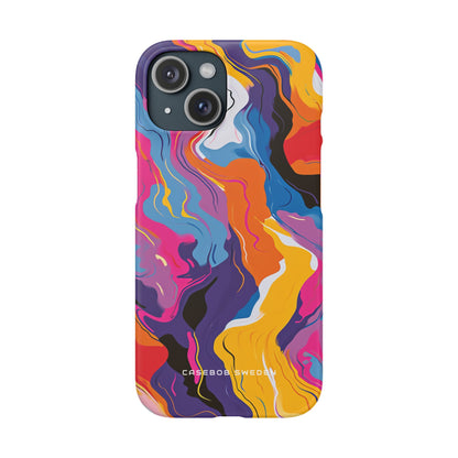 Vortex Colorwave iPhone 15 - Slim Phone Case