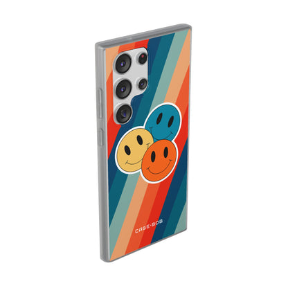 Triple Smile Breeze Samsung S23 Ultra Case - Soft