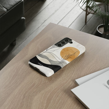 Orange Halo Samsung S22 Case - Tough