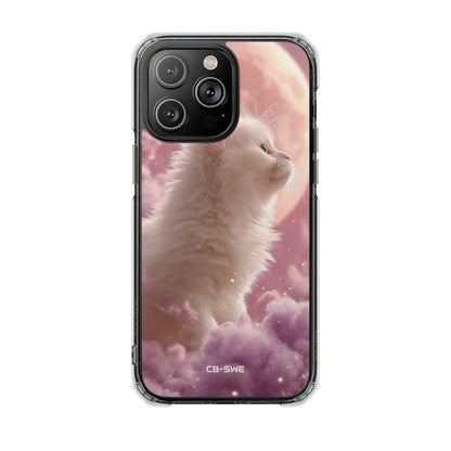Lunar Cat Soars iPhone Case - Impact