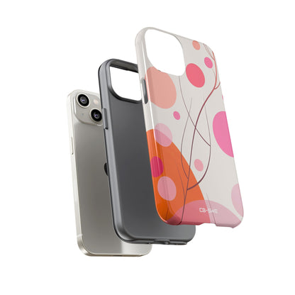 Circles Embrace Lines - iPhone Case