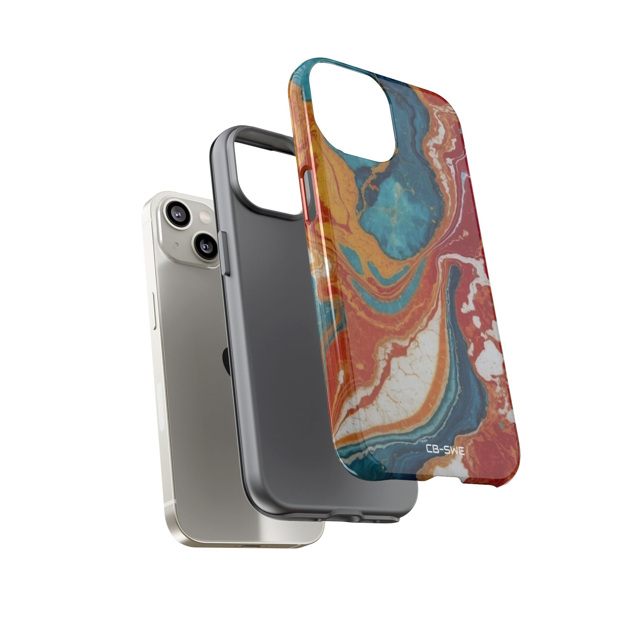 Celestial Swirls Dance - iPhone Case