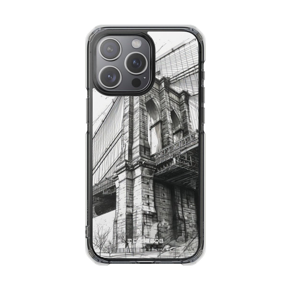 Timeless Architecture - Phone Case for iPhone (Clear Impact - Magnetic)