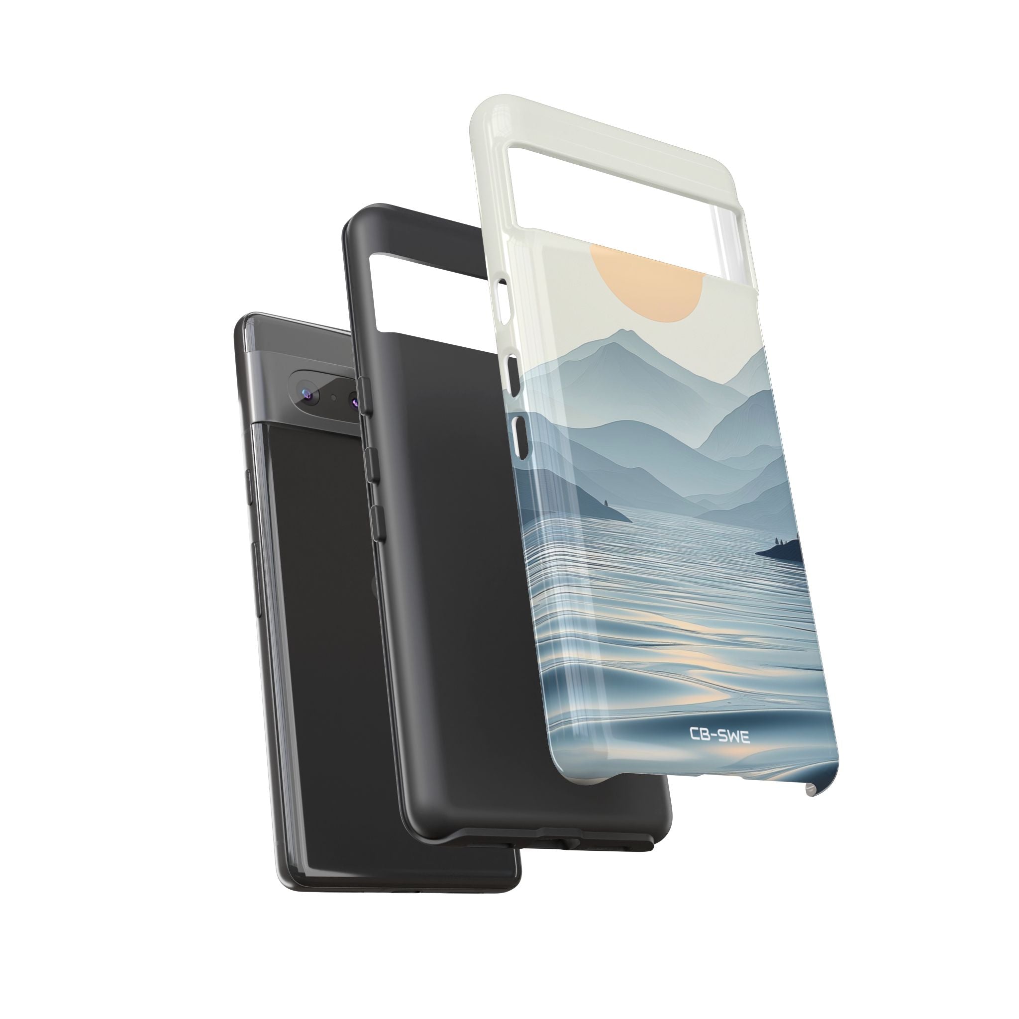 Gentle Waves Reflect - Google Pixel Case