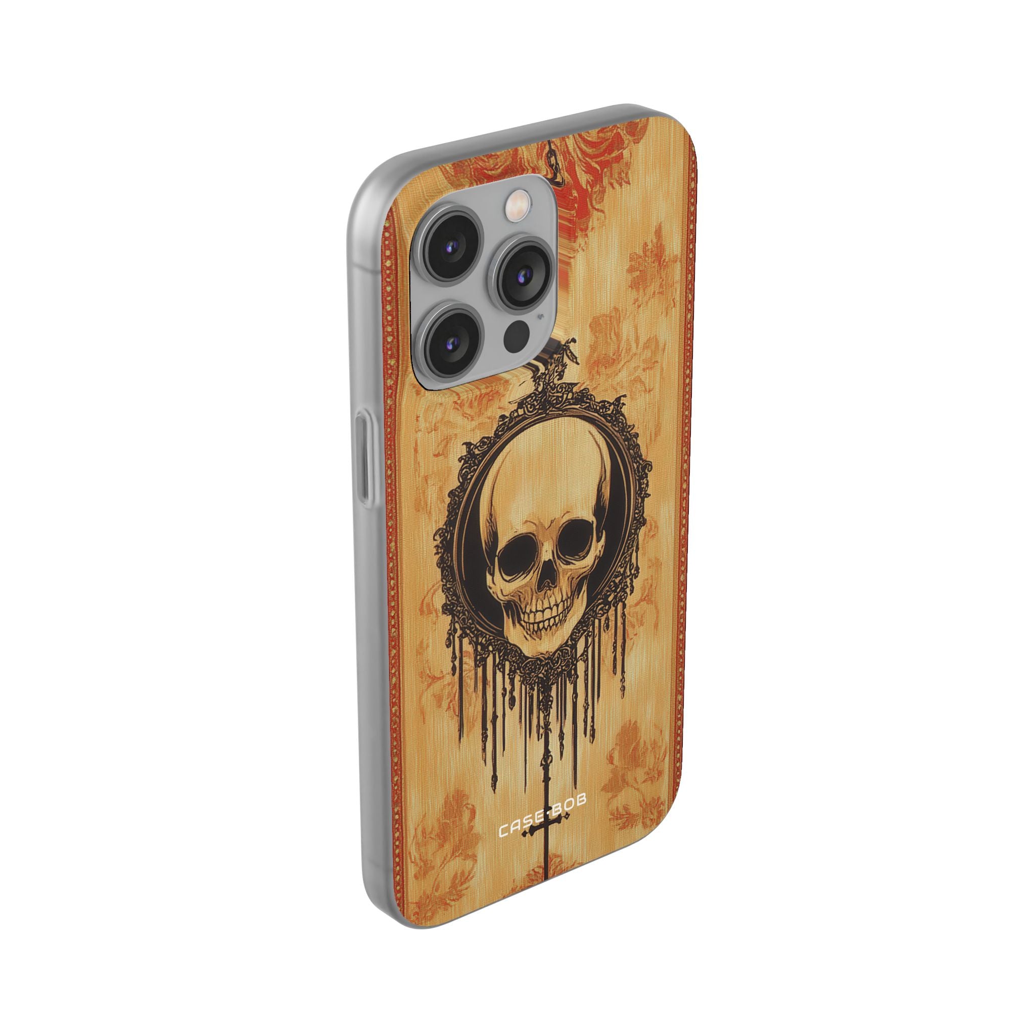 Skull Pendant iPhone 14 Pro Max Case - Soft