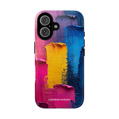 Bold Abstract Texture - Tough iPhone 16 Phone Case