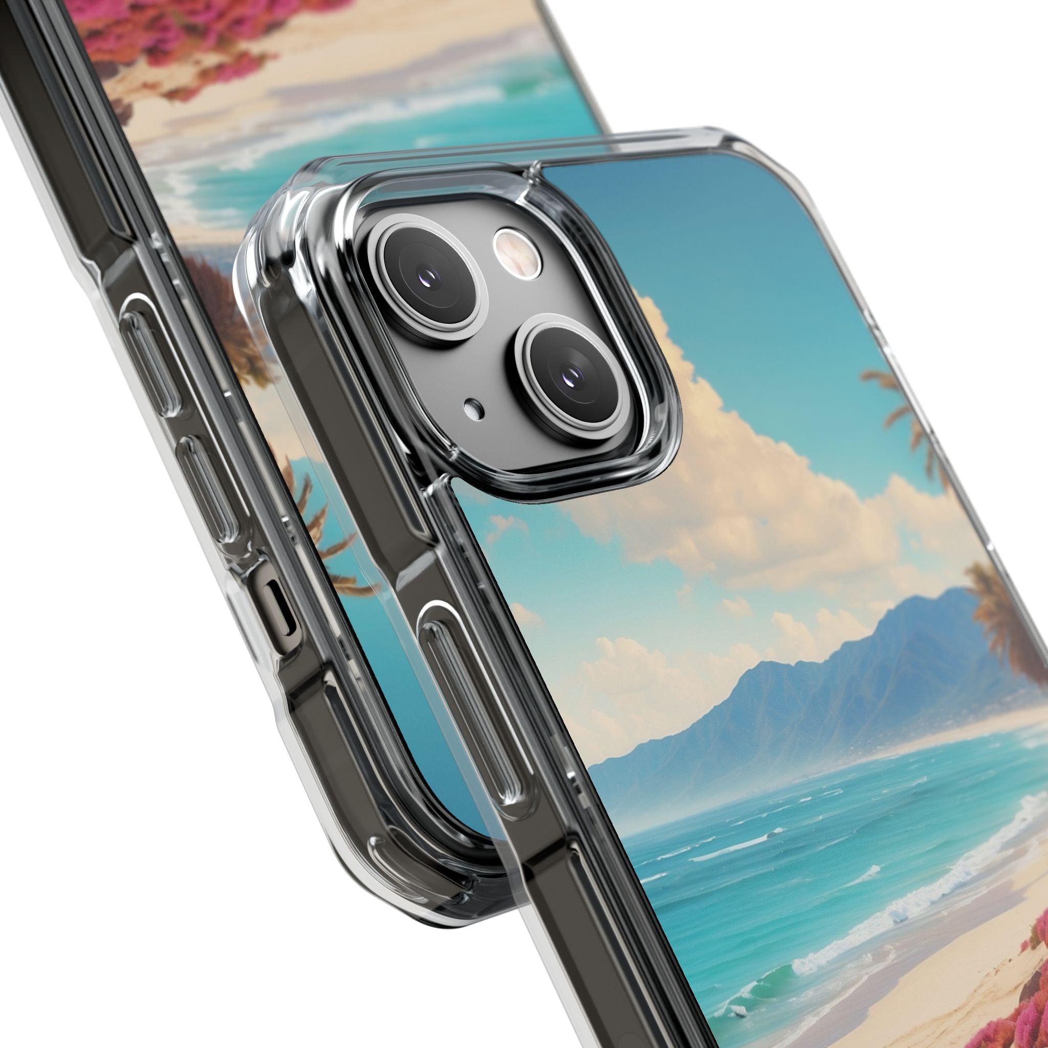 Footprints Trace Sand iPhone Case - Impact