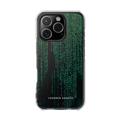 Matrix Gradient Flow iPhone 16 - Clear Impact Phone Case