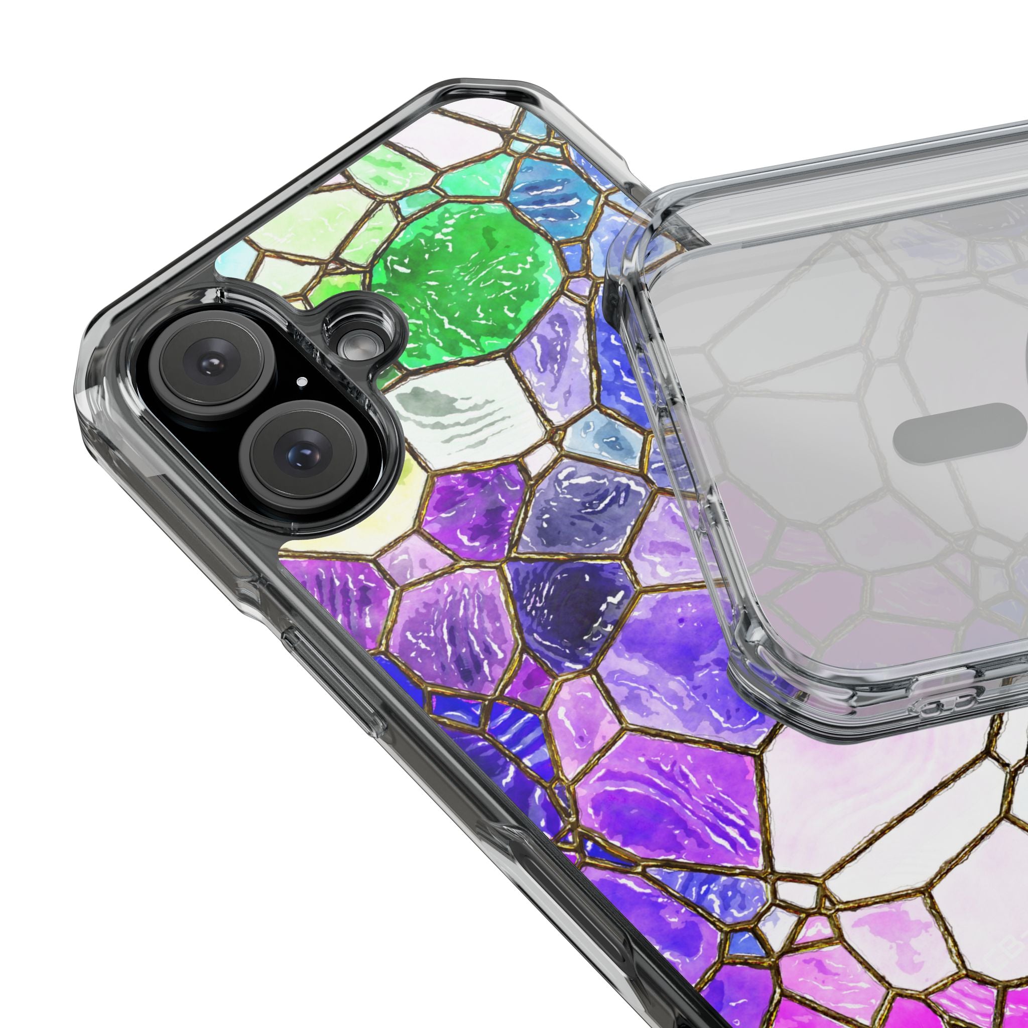 Colorful Glass Mosaic iPhone Case - Impact
