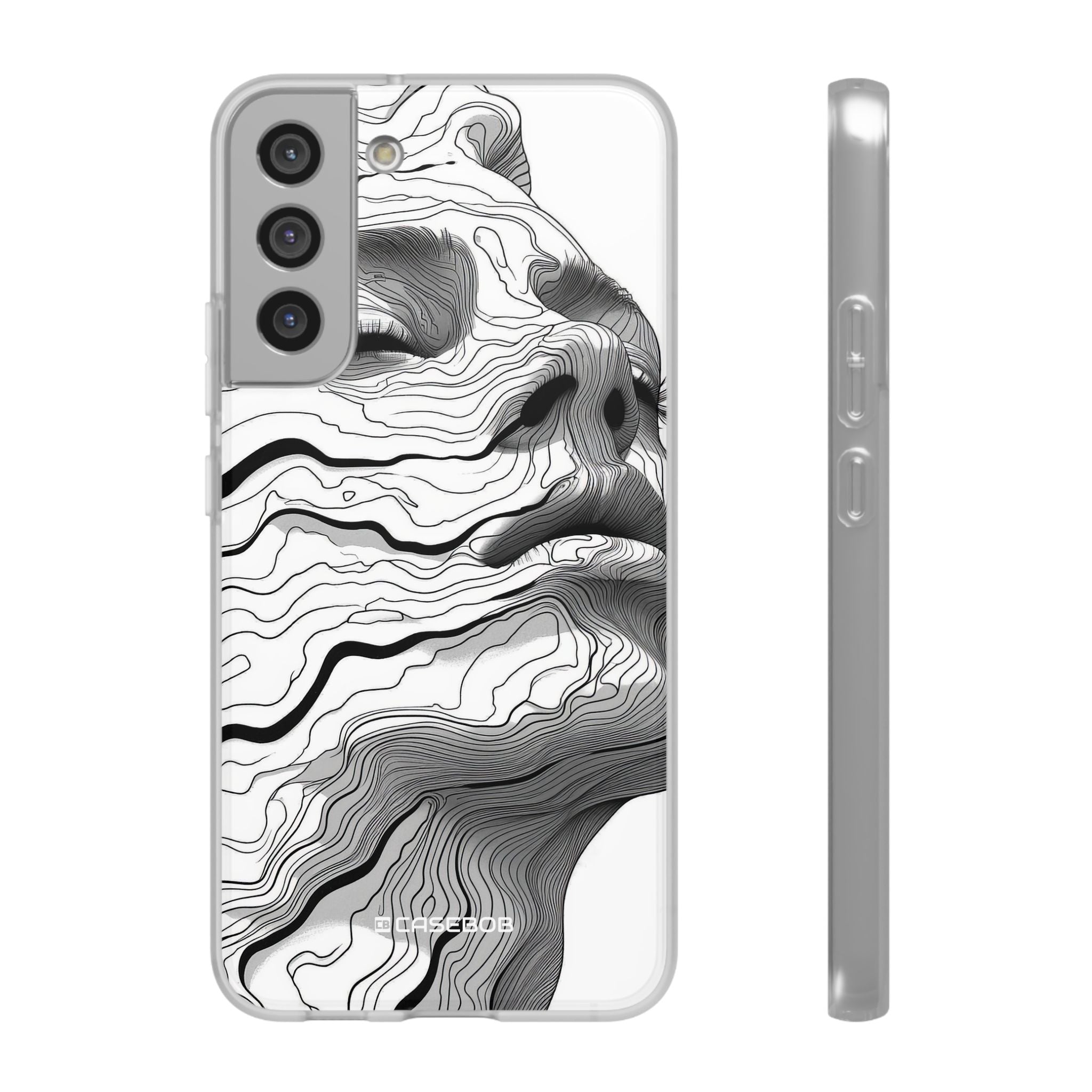 Topographic Serenity | Flexible Phone Case for Samsung Galaxy