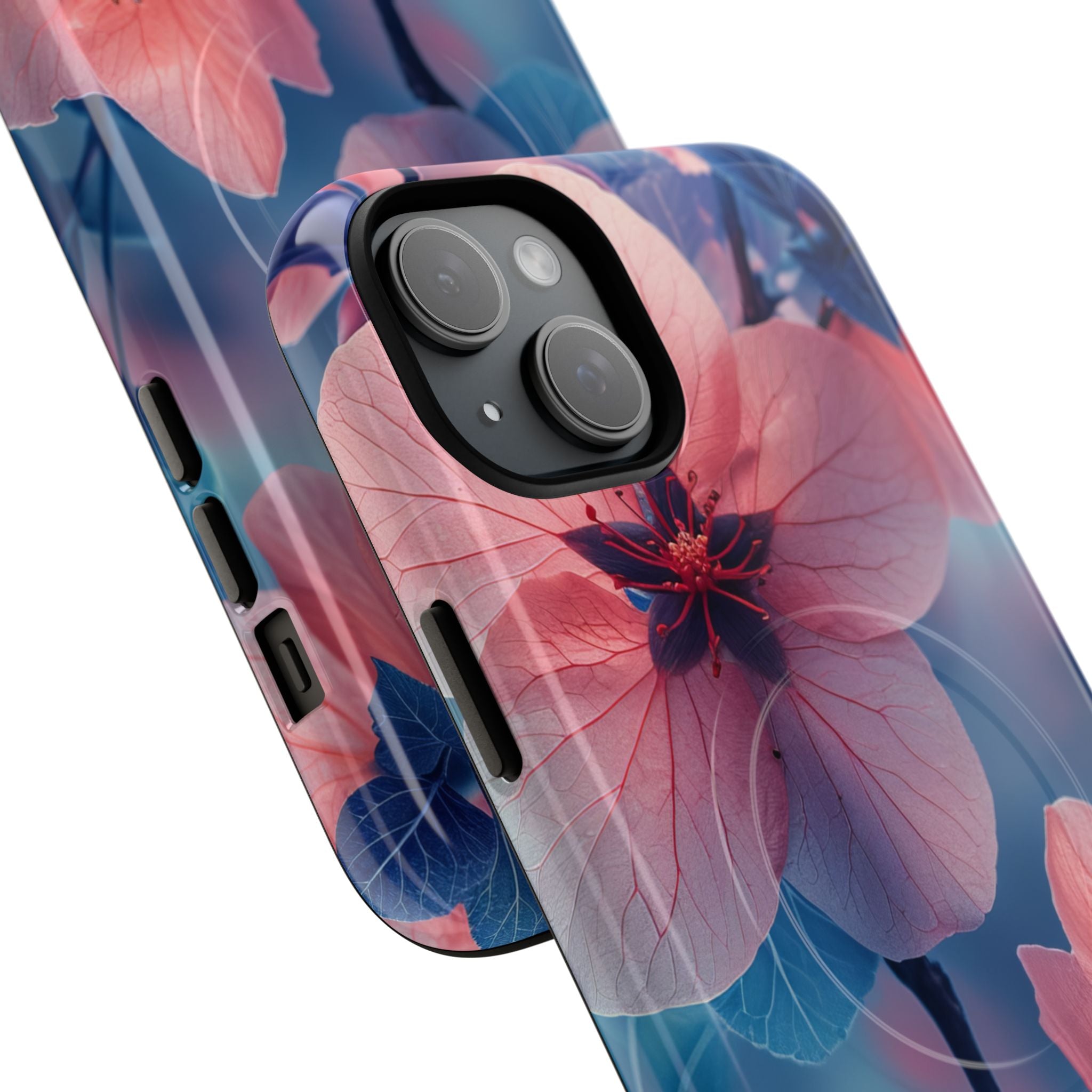 Ethereal Floral Harmony iPhone 15 | Tough+ Phone Case