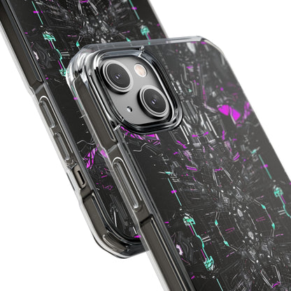 Cybernetic Neon Nexus iPhone 14 - Impact Clear+