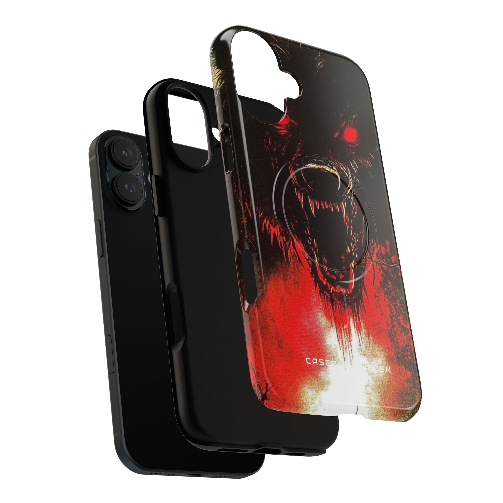 Bloodmoon Wolf's Lament iPhone 16 | Tough+ Phone Case