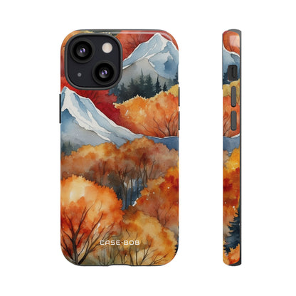 Snowcap Radiance iPhone 13 Mini Case - Tough