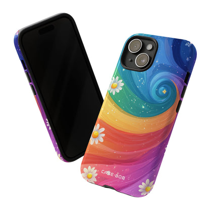 Vortex Bloom iPhone 15 Case - Tough