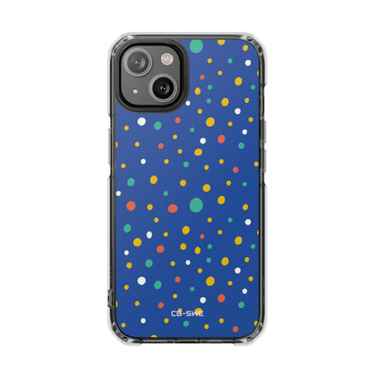 Colorful Dots Dance iPhone Case - Impact