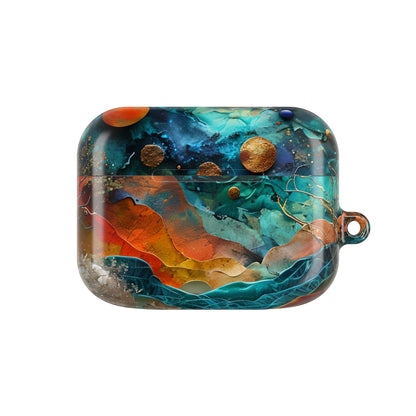 Solar Orbit Orange - AirPods Case