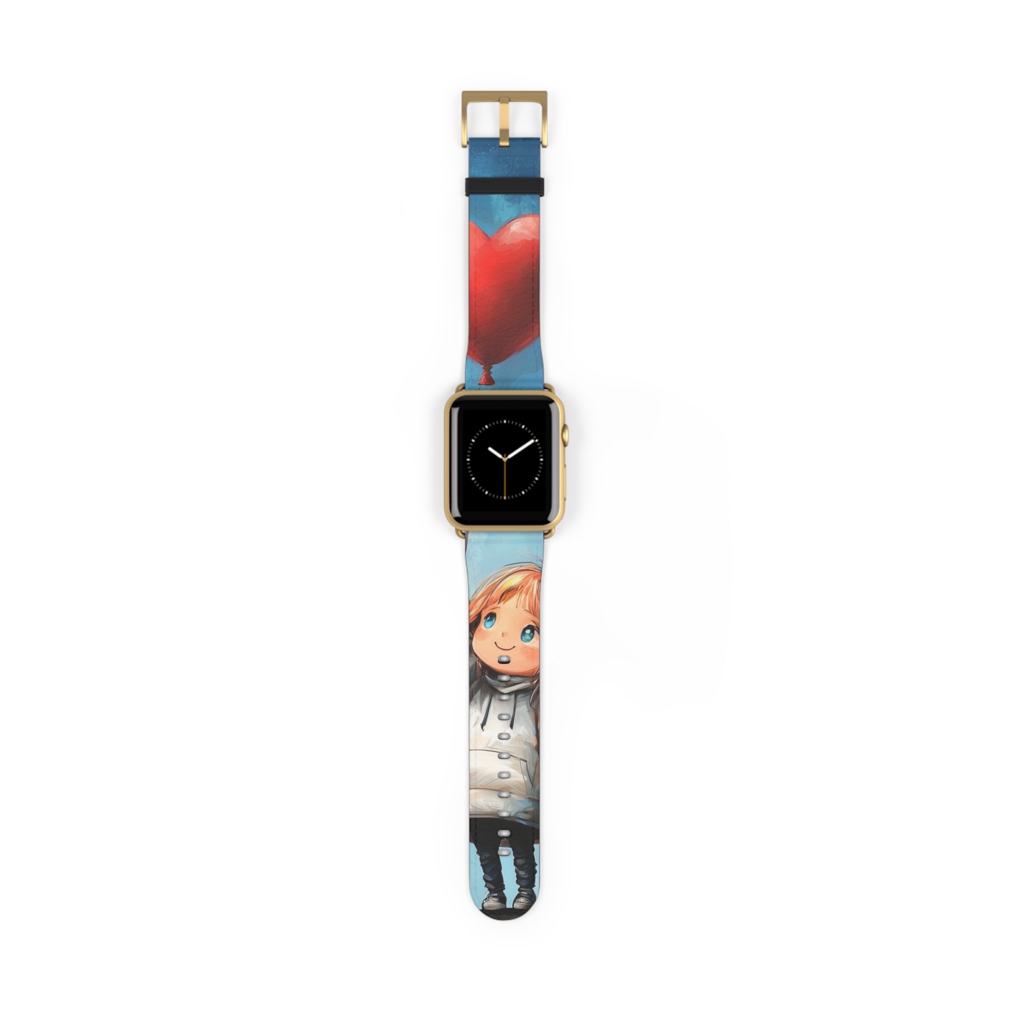 Heart Balloon Glow - Watch Band
