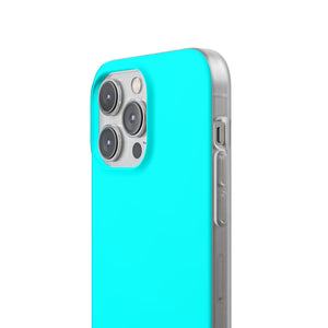 Aqua Blue | Phone Case for iPhone (Flexible Case)