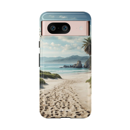 Footprints Trace Sand - Google Pixel Case