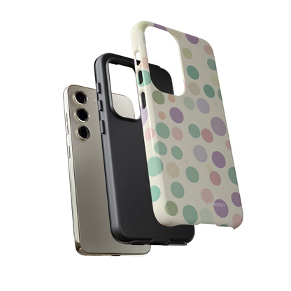 Playful Pastel Polka Dots - Tough Samsung S23 Phone Case