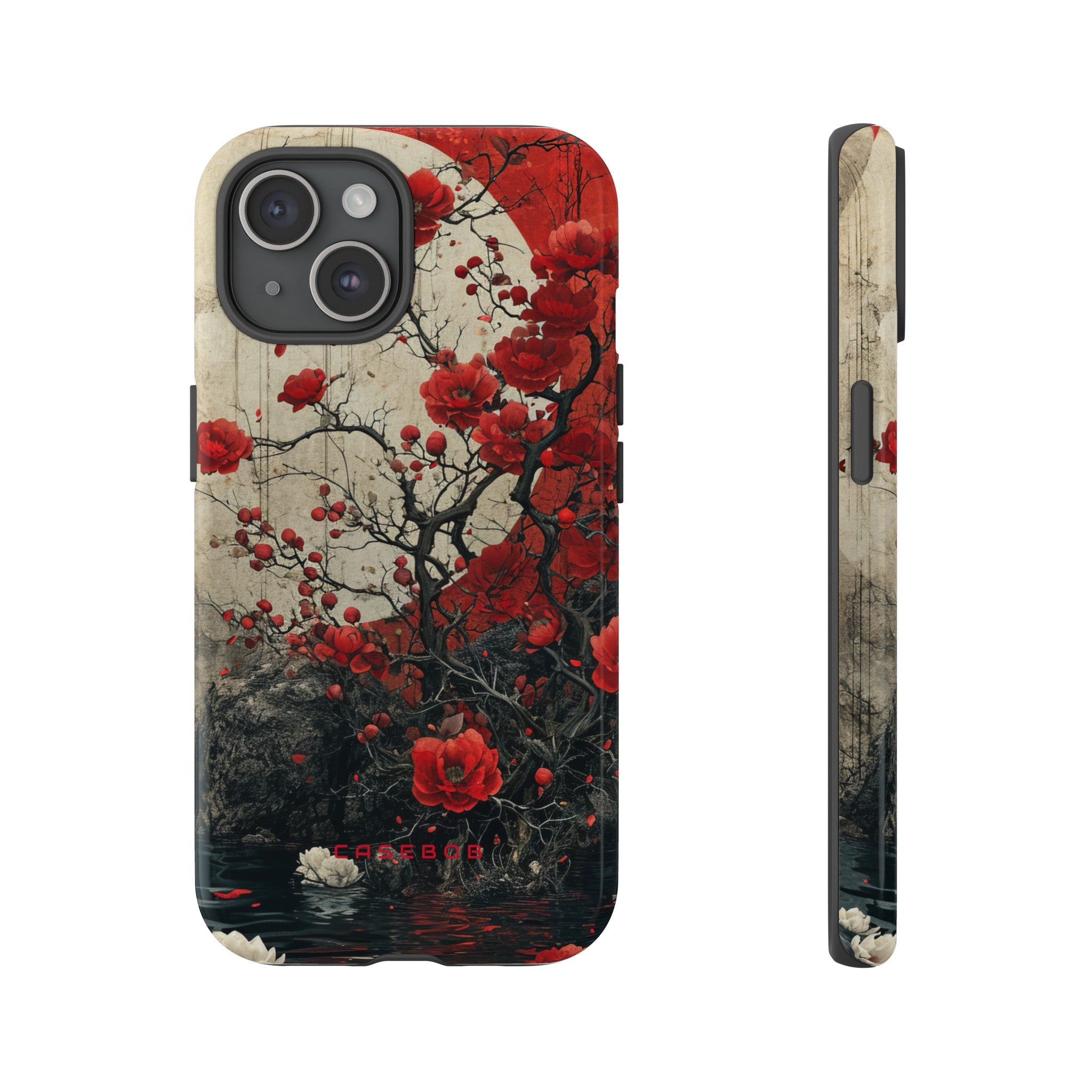 Moonlit Rose Peace - Protective Phone Case