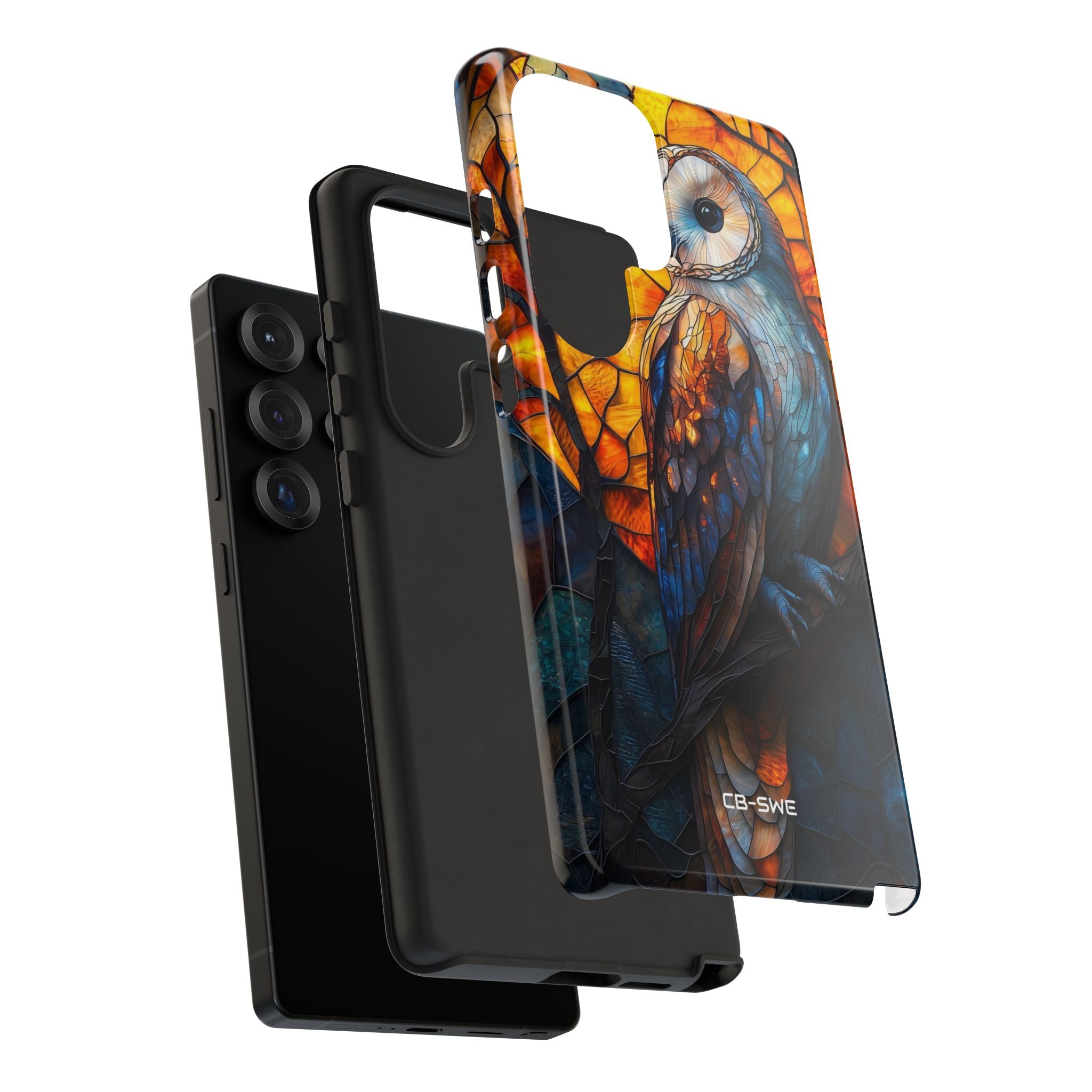 Owl Gazes Moonlight - Samsung Case